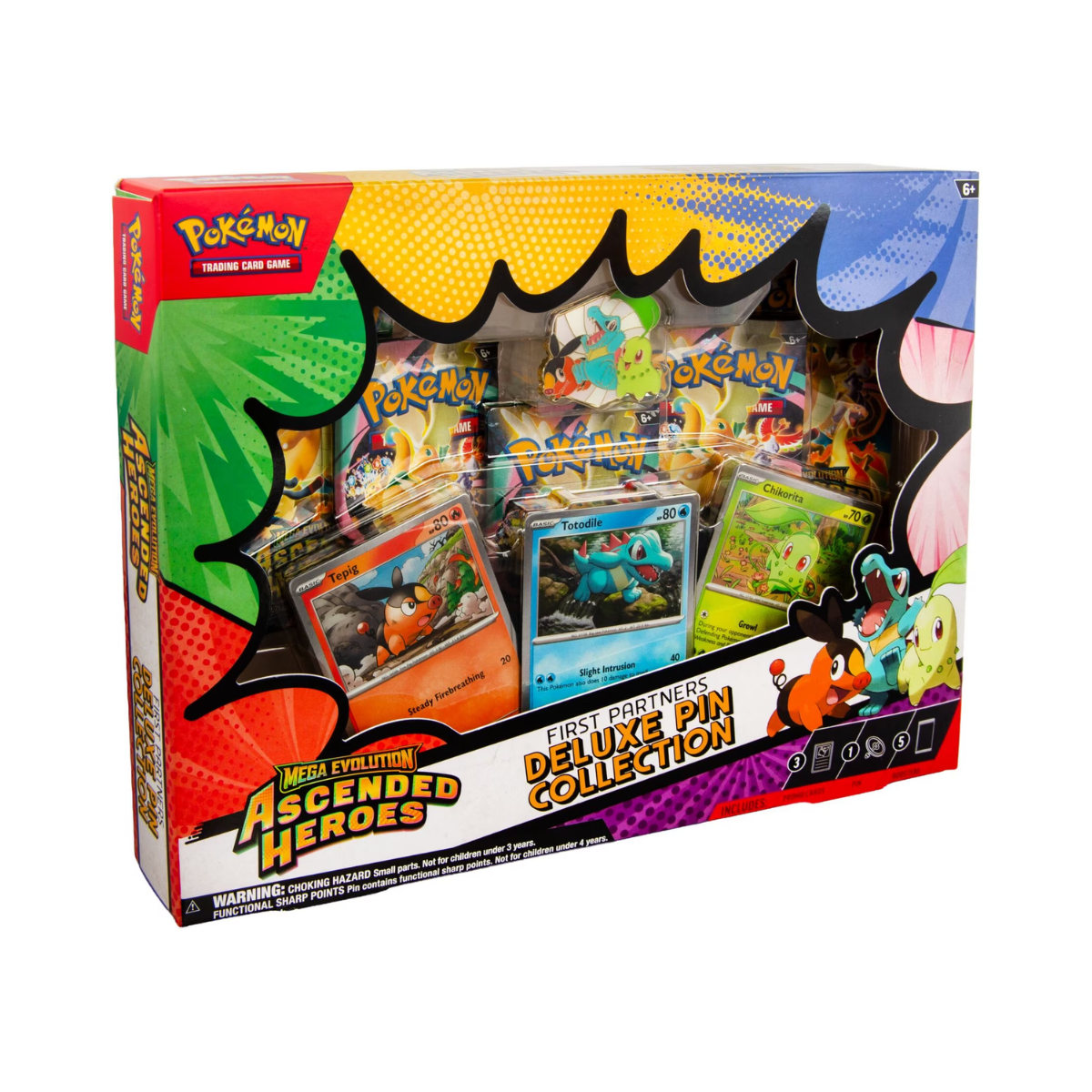 Ascended Heroes First Partners Deluxe Pin Collection