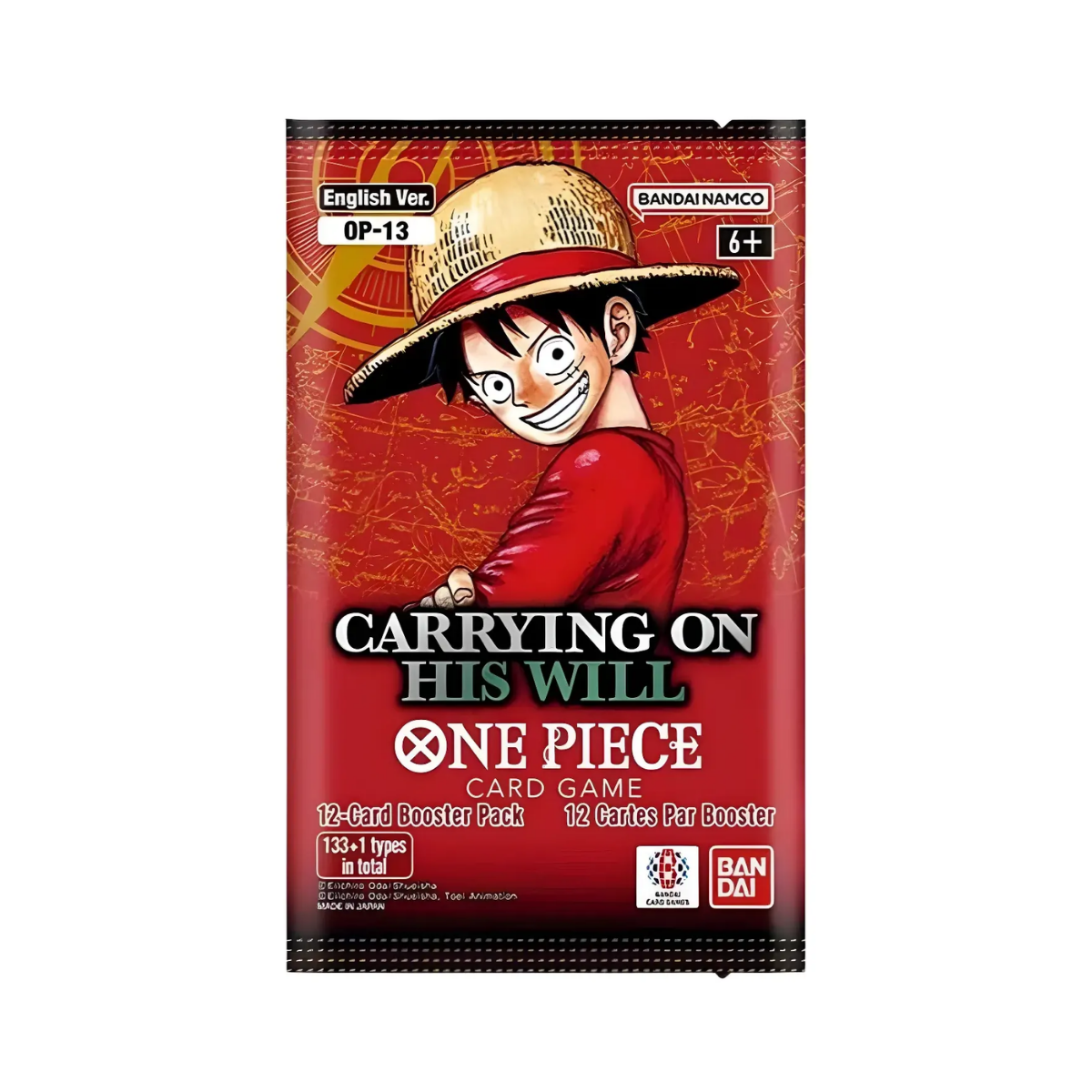 One Piece OP-13 Carrying on His Will Booster Pack