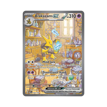 Alakazam ex #201 Pokemon Scarlet & Violet 151